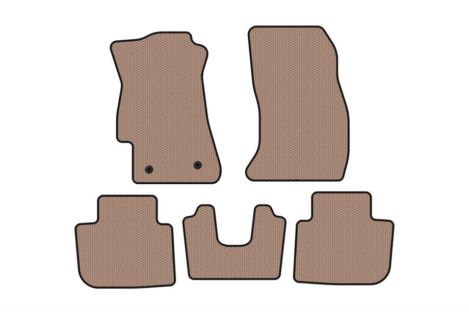 Subaru XV 2011-2017 Gummimatten Carsuit (2011-2016, beige) Image