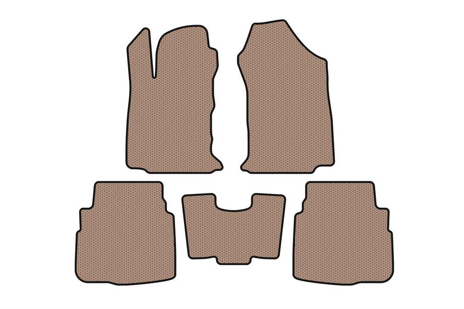 Subaru Outback 2019- Gummimatten Carsuit (Beige) Image