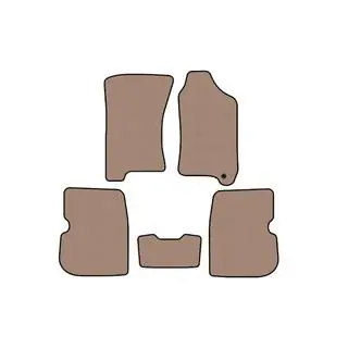 Gummimatten Carsuit (Rechtslenker, Beige)