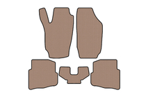 Seat Ibiza 2002-2009 Gummimatten Carsuit (Beige) Foto 1