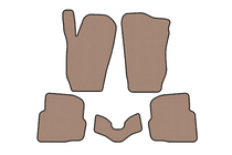 Seat Cordoba 2000-2009 Gummimatten Carsuit (SD, beige) Foto 1