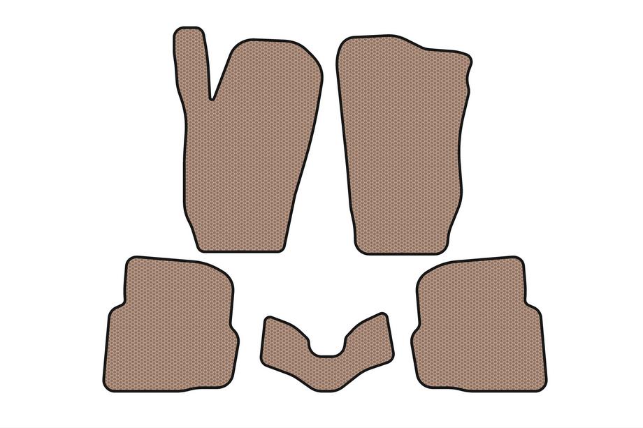 Seat Cordoba 2000-2009 Gummimatten Carsuit (SD, beige) Image