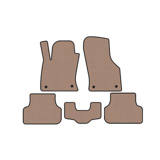 Gummimatten Carsuit (2013-2016, SW, beige) Seat Leon 2013-2020 Foto 1