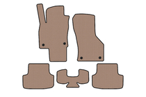 Seat Leon 2013-2020 Gummimatten Carsuit (Beige) Foto 1