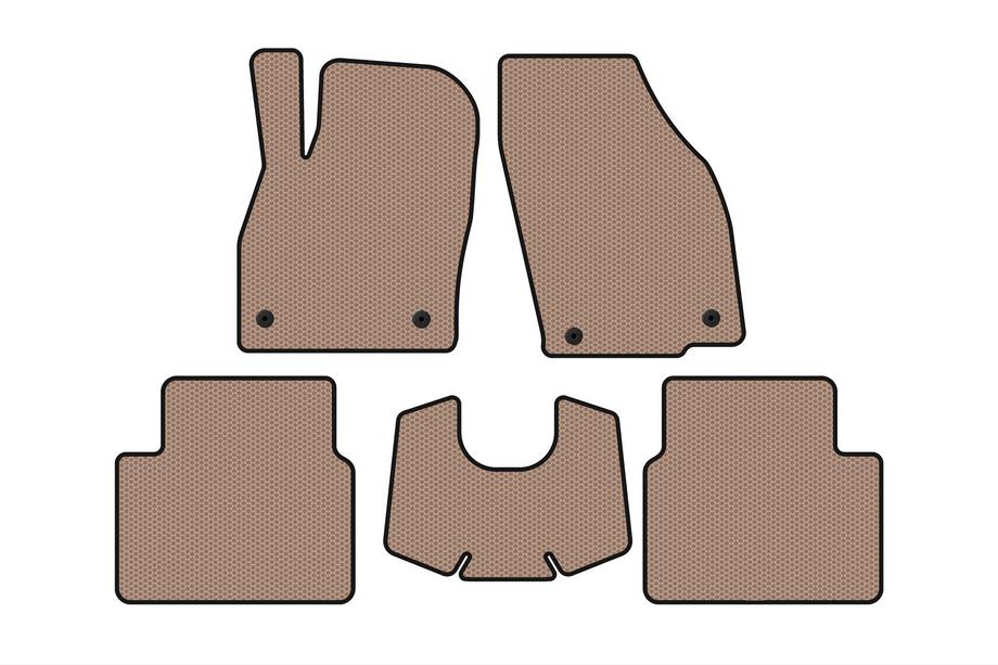 Skoda Kamiq 2019- Gummimatten Carsuit (Automatik, beige) Image