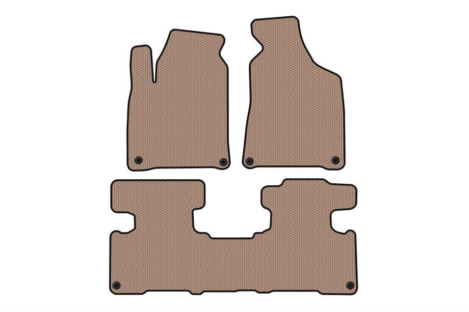SsangYong Korando 2010-2019 Gummimatten Carsuit (2010-2016, beige) Image