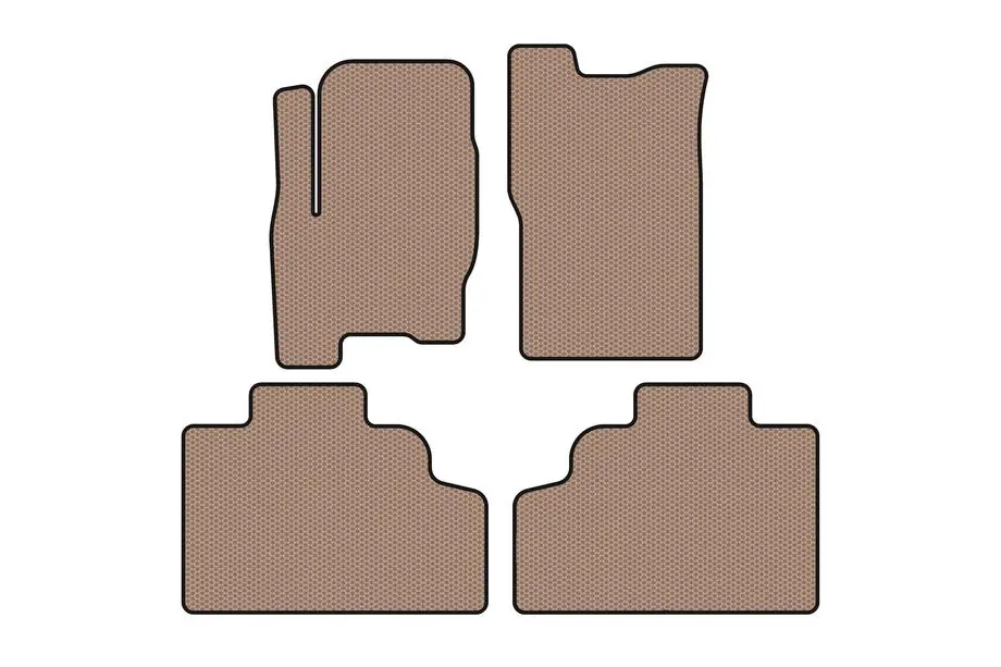 SsangYong Korando 1997-2006 Gummimatten Carsuit (Beige) Image