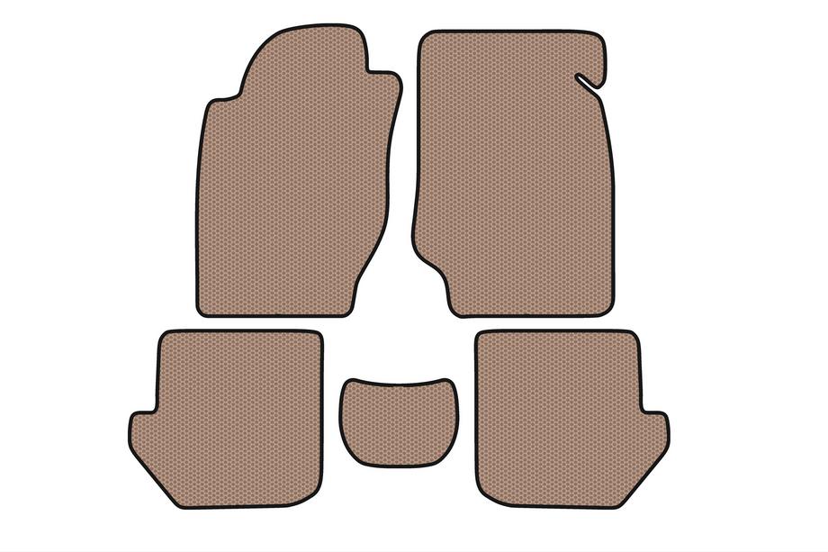 Toyota Rav 4 1996-2001 Gummimatten Carsuit (Beige) Image