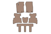 Toyota 4Runner 2009-2024 Gummimatten Carsuit (3 Reihen, 2014-2024, 7-Sitzer, beige) Foto 1