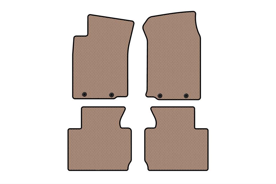 Toyota Tacoma 2004-2015 Gummimatten Carsuit (Beige) Image