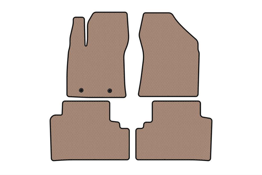 Toyota Avensis 2009-2018 Gummimatten Carsuit (SD, beige) Image