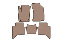 Toyota Hilux 2015- Gummimatten Carsuit (Beige) Foto 1
