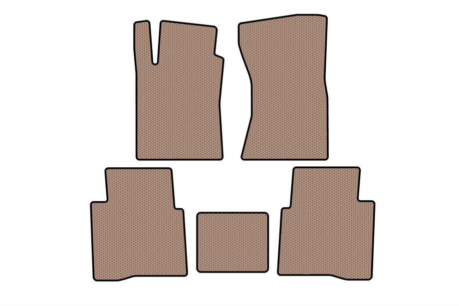 Toyota Fortuner 2006-2015 Gummimatten Carsuit (Beige) Image