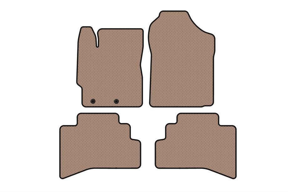 Toyota Prius C 2012-2019 Gummimatten Carsuit (Beige) Image