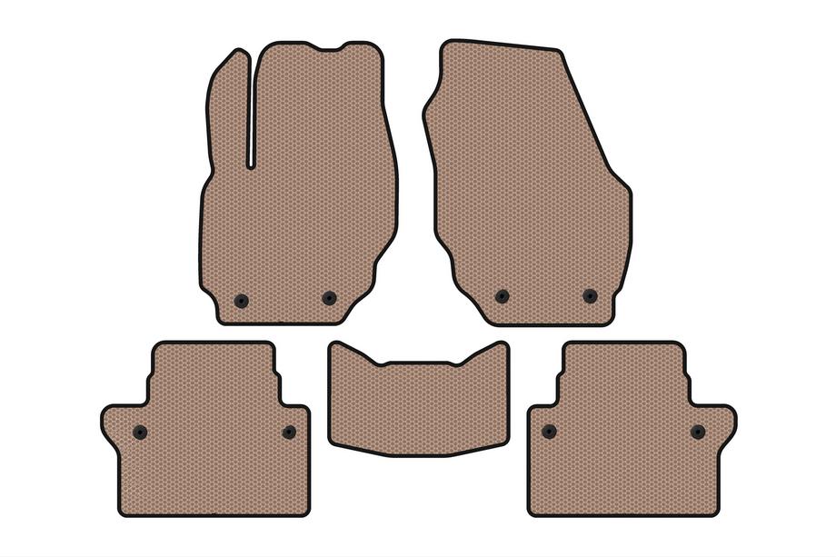 Volvo S80 2006-2016 Gummimatten Carsuit (Beige) Image