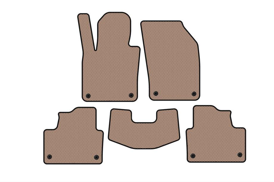 Volvo S60 2019- Gummimatten Carsuit (Beige) Image