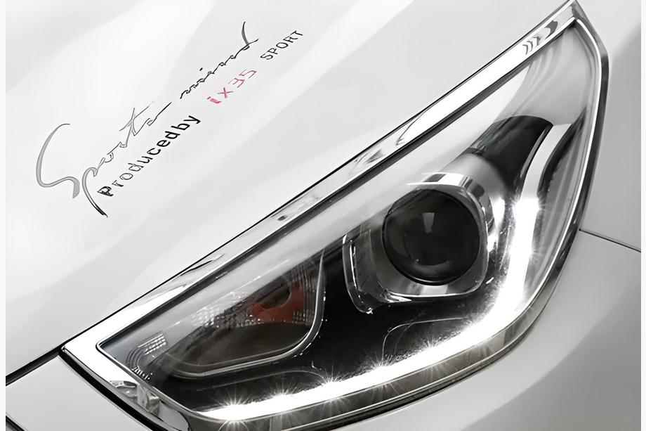 Hyundai IX-35 2010-2015 Scheinwerfer Abdeckungen (2013-2015, 2 Stk., Kunststoff) Image