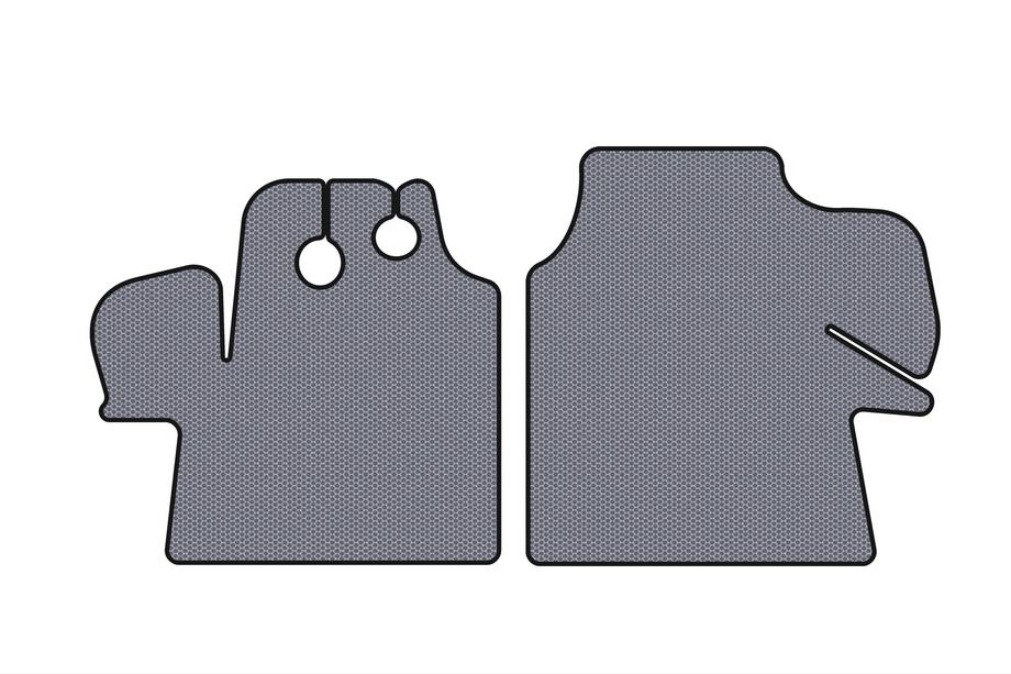Fiat Ducato 1995-2006 Gummimatten Carsuit (2002-2006, grau) Image