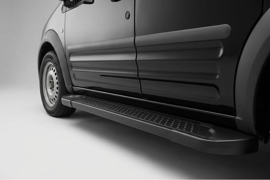 Ford Connect 2010-2013 Trittbretter Allmond Black (2 Stk., Aluminium) Image