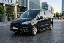 Ford Courier 2014-2023 Trittbretter Allmond Black (2 Stk., Aluminium) Foto 1