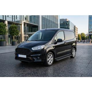 Trittbretter Allmond Black (2 Stk., Aluminium) Ford Courier 2014-2023 Foto 1