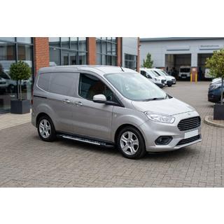 Seitenschweller Sunrise (2 Stk., Aluminium) Ford Courier 2014-2023 Foto 1
