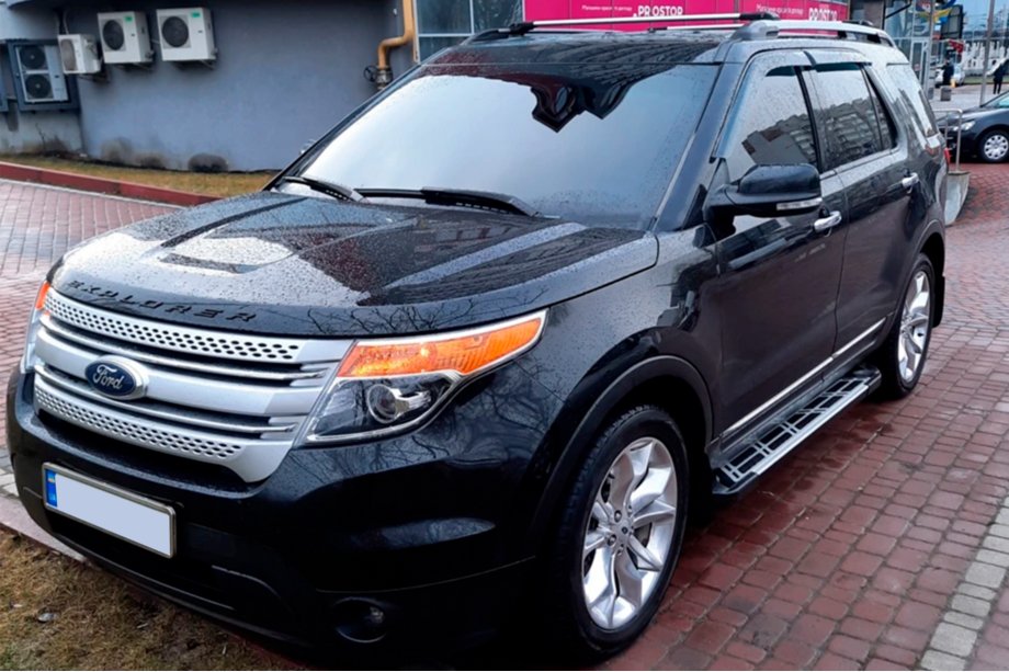 Ford Explorer 2011-2019 Seitenschweller Sunrise (2 Stk., Aluminium) Image