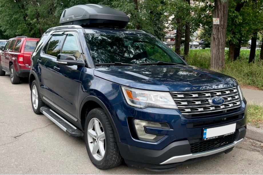 Ford Explorer 2011-2019 Seitenschweller RedLine V1 (2 Stk., Aluminium) Image