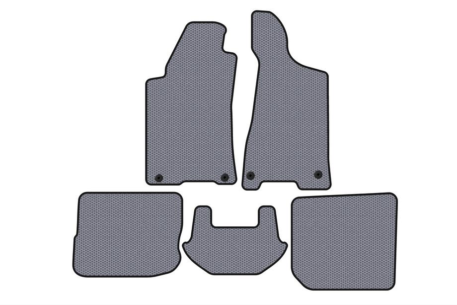 Audi 80/90 1987-1996 Gummifußmatten Carsuit (1991-1996, Sedan, grau) Image