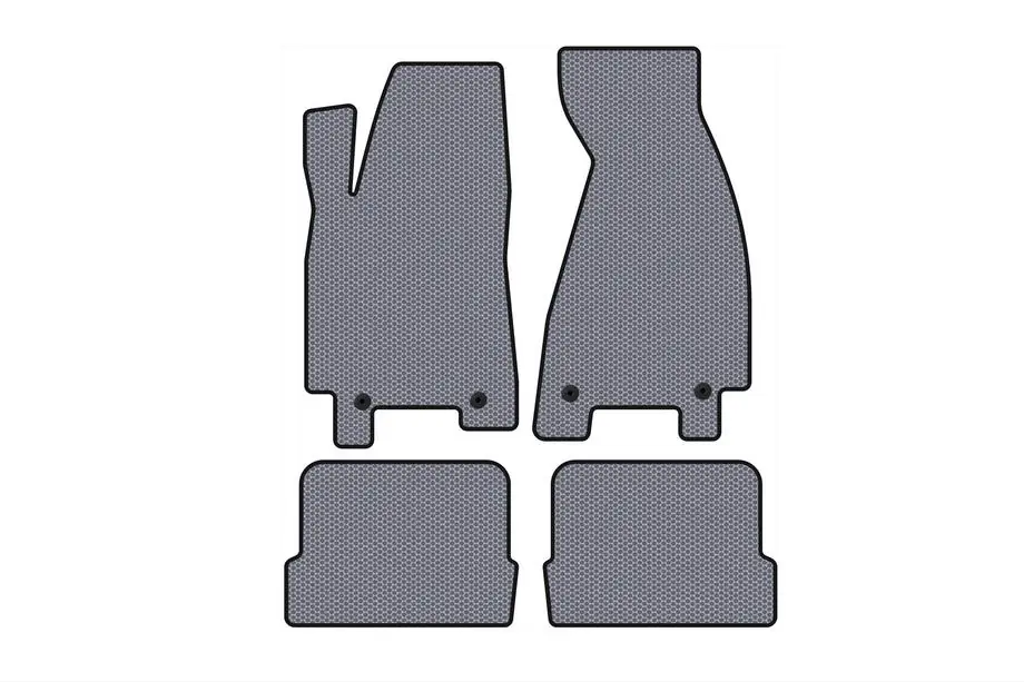 Audi 80/90 1987-1996 Gummimatten Carsuit (1991-1996, Coupe, Grau) Image