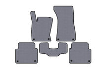 Audi A8 2002-2009 Gummimatten Carsuit (Short, Grau) Foto 1