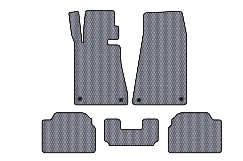 BMW 5 Series E34 1988-1995 Gummimatten Carsuit (Grau) Image