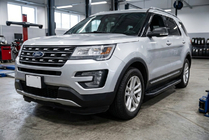 Ford Explorer 2011-2019 Seitenschweller Bosphorus Black (2 Stk., Aluminium) Foto 1