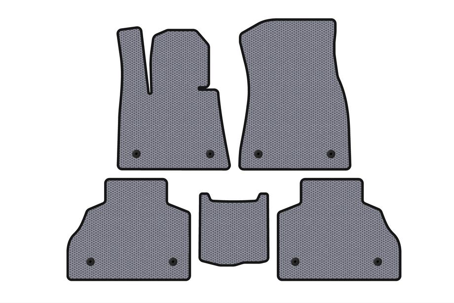 BMW X7 G07 2019- Gummimatten Carsuit (2 Reihen, Grau) Image