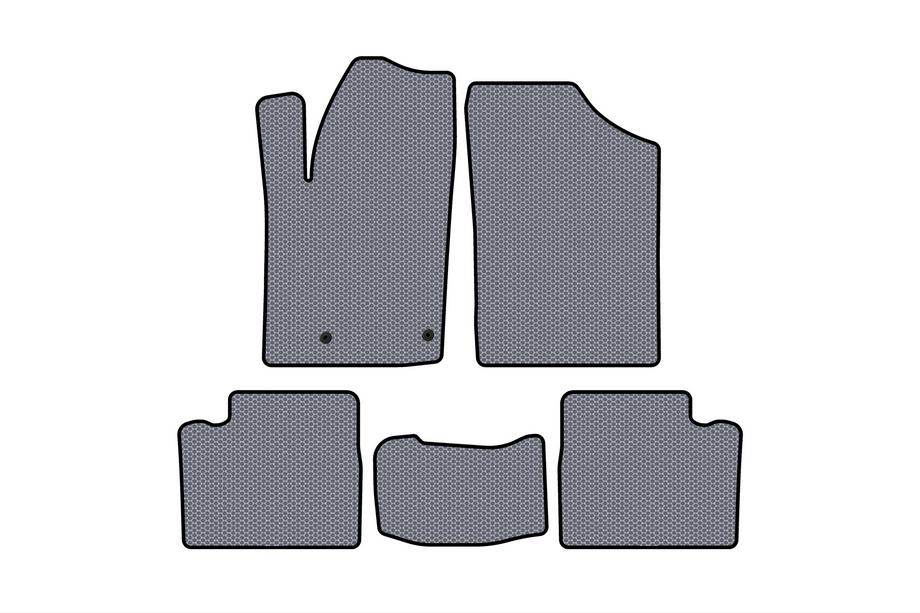 Citroen Berlingo 1996-2008 Gummimatten Carsuit (Grau) Image