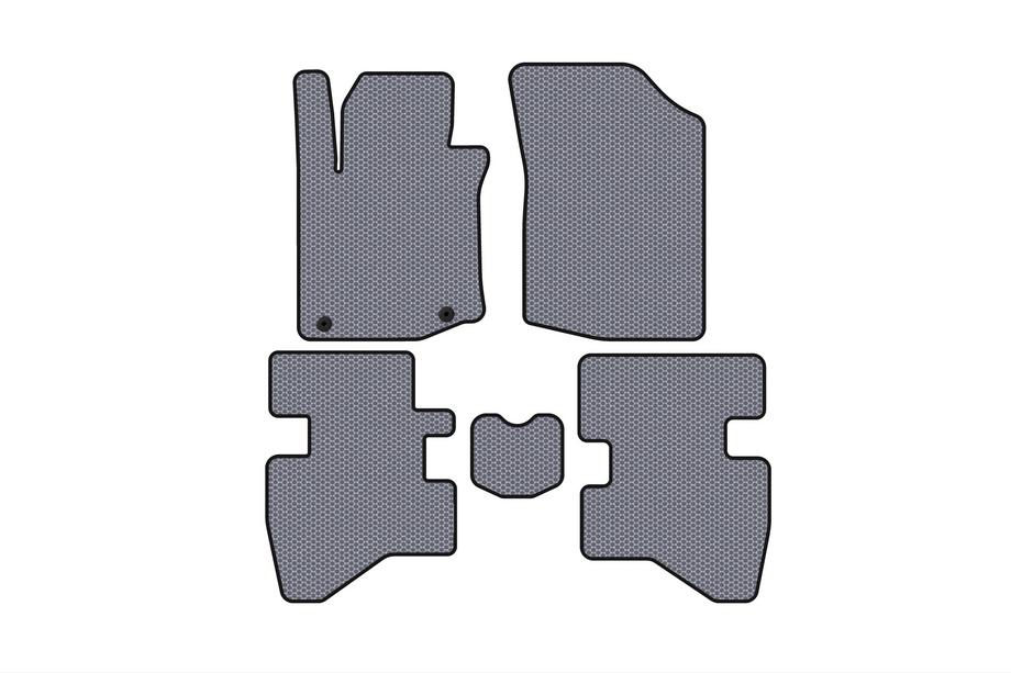 Citroen C-1 2005-2014 Gummimatten Carsuit (HB, grau) Image