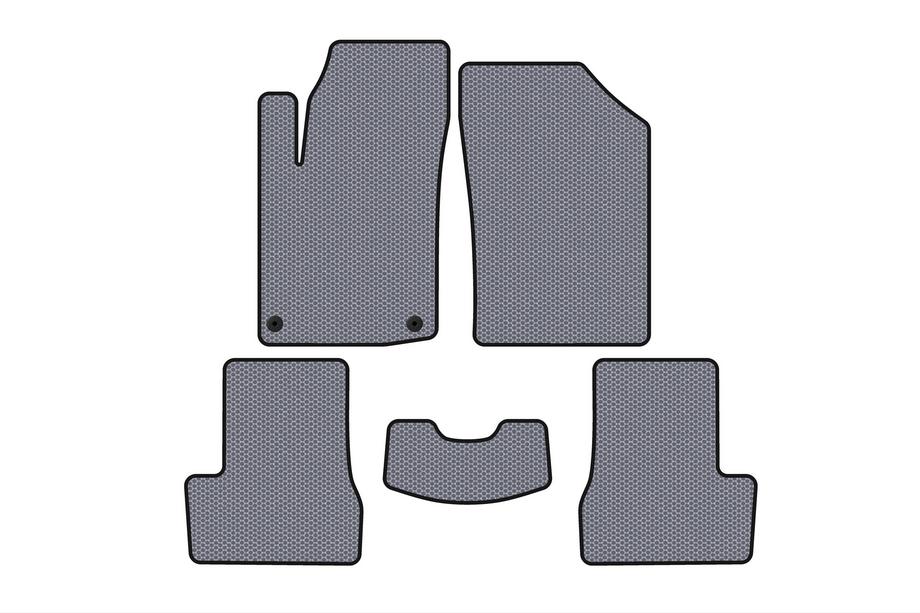 Citroen C-3 2009–2016 Gummimatten Carsuit (HB, grau) Image