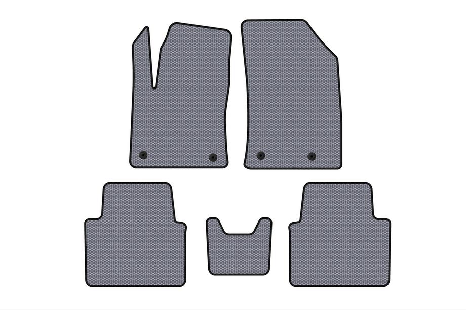 Citroen C-3 Aircross 2017-2024 Gummimatten Carsuit (Grau) Image