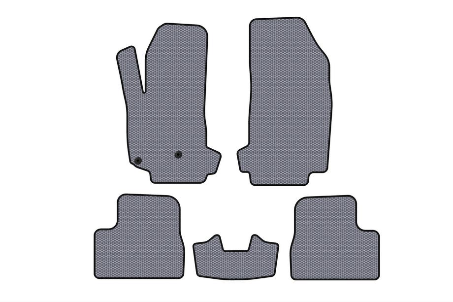 Citroen DS-3 2009-2016 Gummimatten Carsuit V-2 (Grau) Foto 1