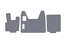 DAF XF95 2002-2006 Gummimatten Carsuit (Grau) Foto 1
