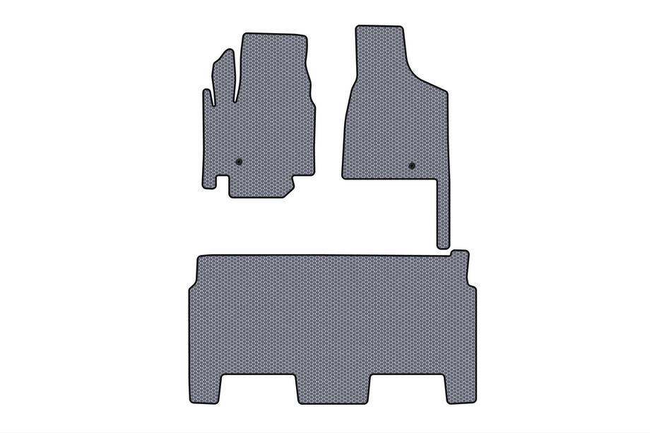 Dodge Grand Caravan V 2008-2020 Gummimatten Carsuit (2008-2020, 2 Reihen, 8-Sitzer/SXT-Ausstattung, grau) Foto 1