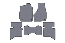 Dodge RAM (DS/DJ/D2) 2009–2024 Gummimatten Carsuit (2009+, 5-Sitzer/Doppelkabine, grau) Foto 1