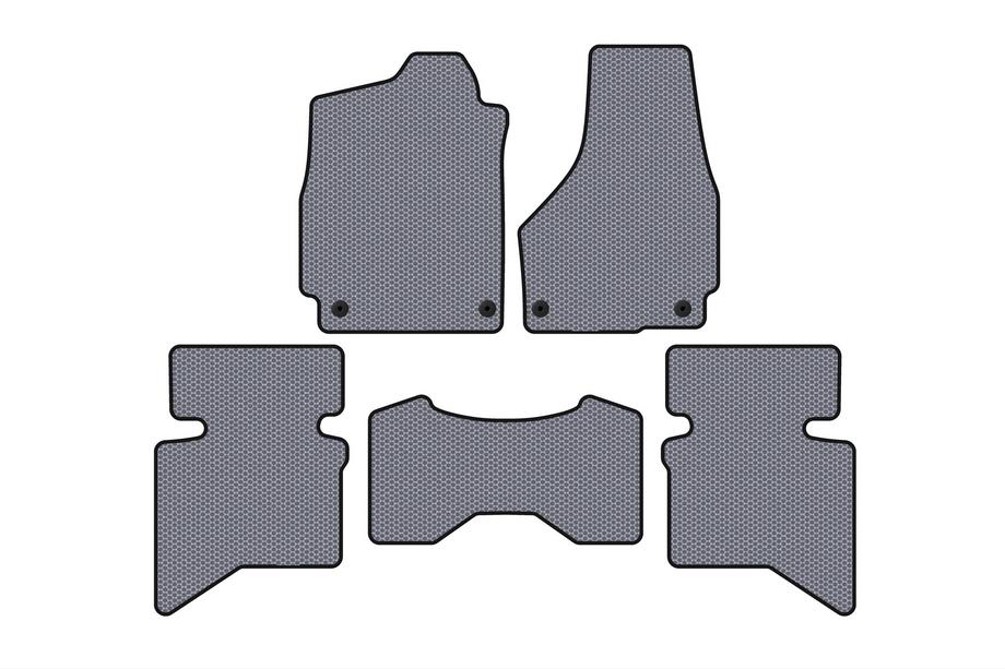 Dodge RAM (DS/DJ/D2) 2009–2024 Gummimatten Carsuit (2009+, 5-Sitzer/Doppelkabine, grau) Image