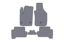Fiat 500/500L 2013-2022 Gummimatten Carsuit (HB, Elektro, grau) Foto 1
