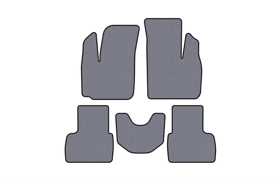 Fiat Doblo I 2001-2005 Gummimatten Carsuit (Grau) Image