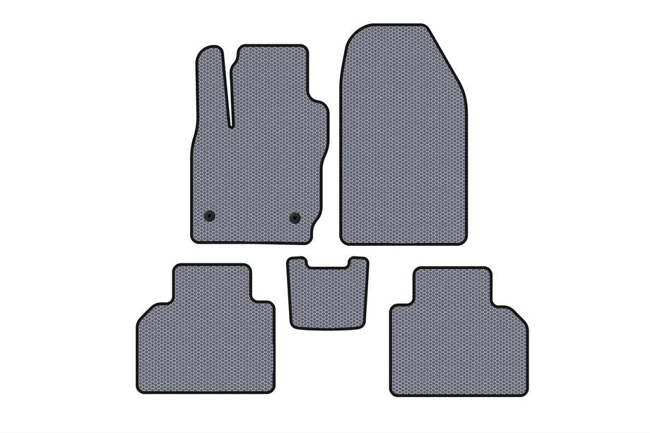 Ford Courier 2014-2023 Gummimatten Carsuit (Grau) Image