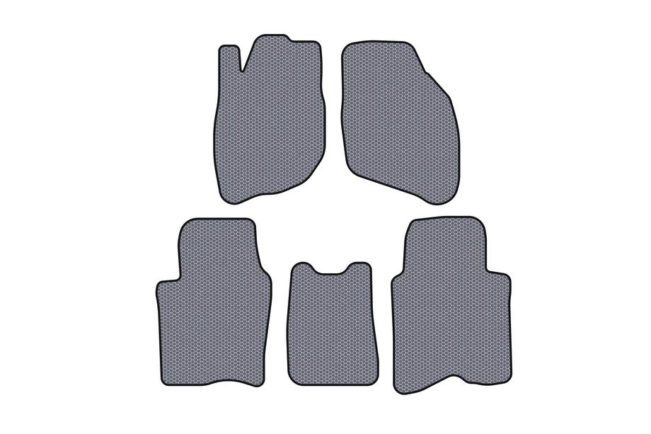Honda City 2002-2008 Gummimatten Carsuit (SD, Grau) Image