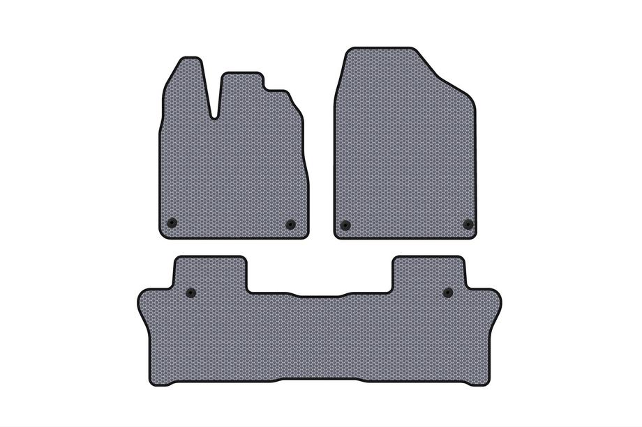 Honda Pilot 2015-2022 Gummimatten Carsuit (2 Reihen, Grau) Image