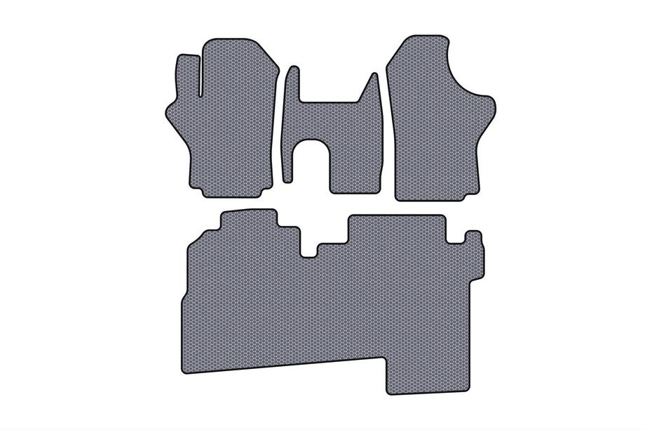 Hyundai H200, H1, Starex 1998-2007 Gummimatten Carsuit (2004-2007, 2 Reihen, 8-Sitzer, grau) Foto 1