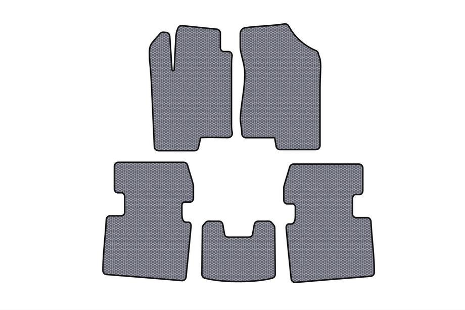 Hyundai Sonata NF 2004-2009 Gummimatten Carsuit (Grau) Image